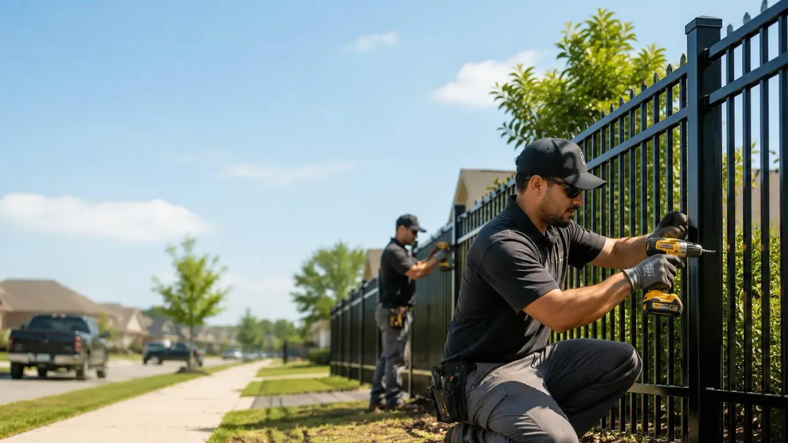 Metal Fence Installation in Mineola, IA